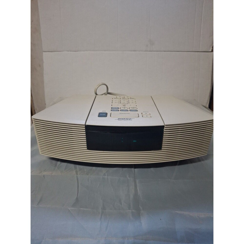 Bose Wave Radio & CD Player Clock Model AWRC-1P Tested Working
